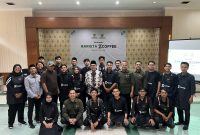 Puluhan mahasiswa mengikuti pelatihan barista yang digelar Baznas. PJ/Dok