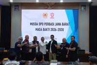 Epriyanto Kasmuri kembali terpilih memimpin Perbasi Jabar dalam Musda ulang. PJ/Joel