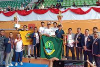 Tim Taekwondo Jabar berhasil keluar sebagai juara umum di Kejurnas Kadet & Junior di Samarinda. Dok