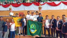 Tim Taekwondo Jabar berhasil keluar sebagai juara umum di Kejurnas Kadet & Junior di Samarinda. Dok