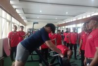 Ribuan atlet Kota Bandung menjalani Tes Fisik di Kampus UPI, Bandung. PJ/Dok