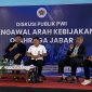 Para narasumber saat Diskusi Publik PWI bertema : 