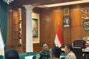 Pangdam III/Slw Mayjen TNI Kosasih saat audiensi dengan Menwa Mahawarman Jabar di Makodam III/Slw. PJ/Dok