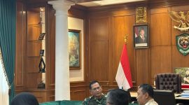 Pangdam III/Slw Mayjen TNI Kosasih saat audiensi dengan Menwa Mahawarman Jabar di Makodam III/Slw. PJ/Dok