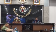 Panglima Kodam III/Slw Mayjen TNI Kosasih S.E., M.M., saat diskusi bersama awak media di Makodam III/Slw, Jumat 24 April 2026. Mal
