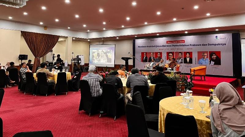 Suasana diskusi bertajuk Menagih Janji Keadilan Ekonomi di Tengah Ancaman Etatisme yang digagas INISIATIF. PJ/Dok