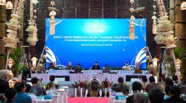 Suasana RUPST bank bjb 2026 di Gedung Pakuan Bandung. PJ/Dok