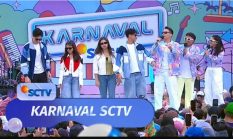 Meski Diguyur Hujan Deras, Karnaval SCTV di Tegallega Berlangsung Semarak