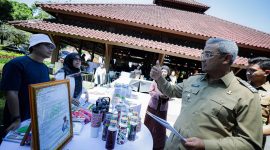 Wali Kota Bandung saat membuka acara World Autism Awareness Day 2026 di Pendopo Wali Kota. PJ/Dok