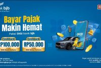 bank bjb menghadirkan promo cashback pembauaran PKB. PJ/Dok