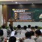 Irdam Mayjen TNI Nurul Yakin saat berbicara di DIKLATDA) Himpunan Pengusaha Muda Indonesia (HIPMI) Jabar di Aula Daan Mogot, Pusdikif Bandung, Sabtu 9 Mei 2026. PJ/Dok