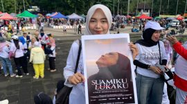 Salah seorang peserta aksi 