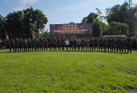 Pangdam III/Slw Manyjen TNI Kosasih menutup TMMD ke 128 wilayah Kodam III/Slw di Purwakarta. PJ/Dok