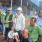 Ketua NPCI Kota Bandung Yadi Sofyan (topi putih) mengharamkan atlet non disabilitas ikut di ajang Peparda Jabar 2026. PJ/Joel