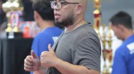 Ketua Panitia Liga Karate Antar Pelajar 2026 Dadang Ginanjar