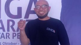 Dadang Ginanjar, Ketua Panitia Liga Karate Antar Pelajar 2026 mengungkapkan, akan menambah kuota atlet bertanding di luar negeri. PJ/Joel