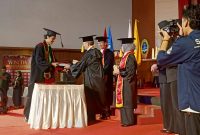 USB YPKP mewisuda 391 mahasiswa dari berbagai program dan jenjang. PJ/Dok