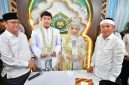 Gubernur Jabar KDM jadi saksi pernikahan pasangan Tuna Rungu di KUA Bale Endah. PJ/Dok