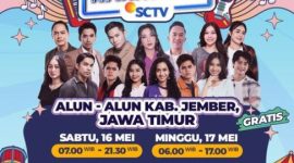 Karnaval SCTV kembali hadir di Jember selama dua hari Sabtu-Minggu mendatang. PJ/Dok