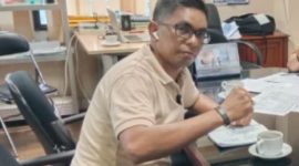 Kaimudin Caretaker Pengprov PSTI Jabar gantikan Lukman Husain siap bekerja sesuai amanah. PJ/Joel
