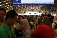 Tampak para penumpang PT KAI memanfaatkan momen liburan sekolah. PJ/Dok