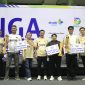 Tim Karate dari Perguruan Inkanas Polres Garut All-Star tampil sebagai juara Umum I pada Liga Karate Antar Pelajar Seri I Tahun 2026. PJ/Joel