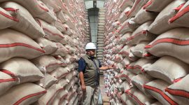 Perum Bulog Jawa Barat mencatat, hingga awal Juni 2026, realisasi serapan gabah di Jabar mencapai 491.297 ribu ton. Hal ini setara beras atau sekitar 70.75 persen dari target yang ditetapkan 694.432 ton. PJ/Dok