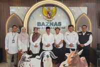 BAZNAS Jabar kembali membantu warga Palestina dengab mengirimkan daging qurban kemasan. PJ/Dok