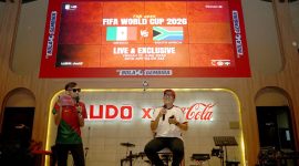 Telkomsel menghadirkan beragam paket nonton Piala Dunia melalui Bola Gembira MAXStream TV mulai Rp 25.000. PJ/Dok