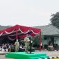 Pangdam III/Slw saat memimpin upacara HUT ke-67 Resimen Mahasiswa Mahawarman Jawa Barat Tahun 2026 di Lapangan Yonkav 4/KC, Bandung, PJ/Dok