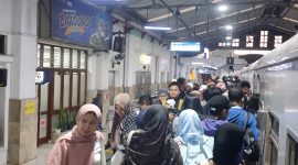 Daop 2 Bandung mencatat total pelanggan selama periode libur Tahun Baru Islam mulai Jumat (12/6) hingga Selasa (16/6), mencapai 77.907 pelanggan. PJ/Dok