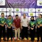 Mahasiswi UPI telah menyelesaikan masa magangnya di PBSI Jabar. PJ/Joel