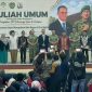 Usai memberikan kuliah umum, Pangdam III/Slw berpose bersama rektorat UNINUS. PJ/Dok