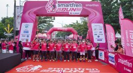 Suasana event Smartfrend Run 2026 di Tegal, Jawa-Tengah. Dok