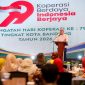 Wali Kota Bandung Muhammad Farhan saat sambutan di HARKOPNAS ke 79 Kota Bandung. PJ/Dok