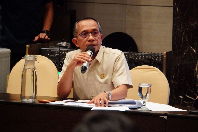 Ketua DPRD Kota Bandung H. Asep Mulyadi, dalam sebuah acara beberapa waktu lalu. Rio/Humpro DPRD Kota Bandung.