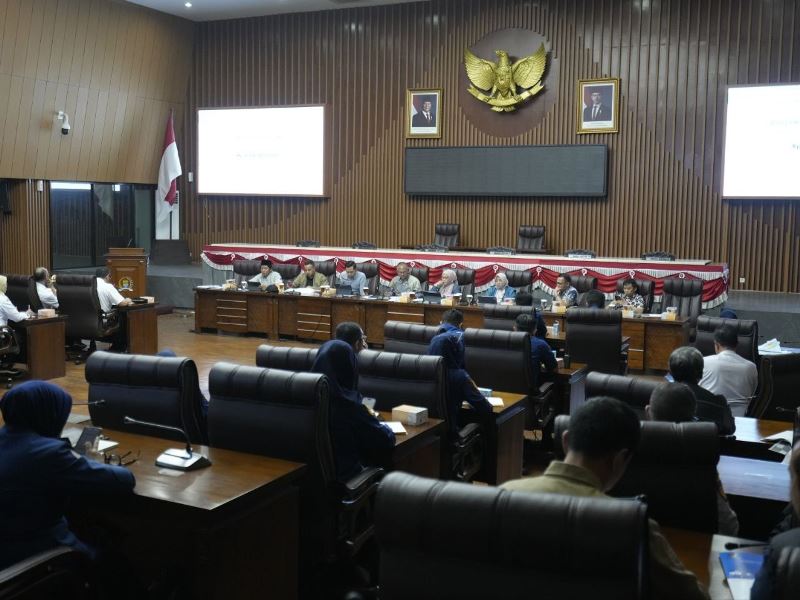 Komisi III DPRD Kota Bandung akan membetuk tim untuk mengawal pemulihan anggaran. Rio/Humpro  DPRD Kota Bandung.