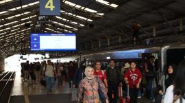 Dibanding bulan lalu, awal Juli PT KAI Daop 2 Bandung mencatat kenaikan 45 ribu penumpang KA. PJ/Dok 