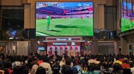 Telkomsel menggelar Nonton Bareng Final Piala Dunia FIFA 2026™ di La Piazza Spazio, Kelapa Gading, Jakarta. PJ/Dok