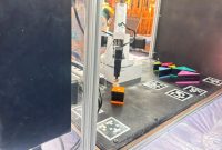 Tangram Robot karya mahasiswa ITB hadir di Festival Lierasi Kota Bandung. PJ/Dok