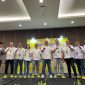 Manajemen PT Adira Finance Jawa-Barat saat berpose bersama usai membeberkan program Adira Expo 2026 yang berlangsung di BIP mulai 7-9 Agustus 2026. PJ/Mal