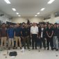 HMI Kota Bandung berpose bersama Usai Diskusi Publik Menavigasi Ulang
Kemerdekaan dari Kota Bandung: Tinjauan Kritis terhadap Indeks Kemiskinan dan
Pengangguran di Kota Bandung. PJ/Dok