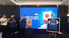 Peluncuran Semeb Kujang sekakigus  kerjasama dengan PERSIB Bandung di Bandung Rabu lalu. PJ/Mal