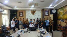 Ketua dan anggota NPCI Kota Bandung usai audiensi dengan Komisi IV di Gedung DPRD Jalan Sukabumi Kota Bandung, Senin 10 Agustus 2026. PJ/Joel