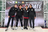 Atlet jebolan Karateka Pelajar Jabar, berhasil menjuarai 16th Thailand Open Karate Championship 2026. PJ/Dok
