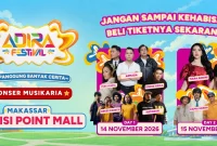 Adira Finance gelar Konser Musikaria Adira Festival di Makassar
