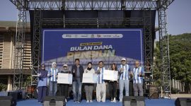 DPLK bank bjb menggelar Bulan Dana Pensiun Tahun 2026 di Lapangan Saparua, Citarum, Kota Bandung, Minggu, 6 September 2026.