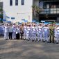 Wali Kota Cimahi Letkol (Purn.) Ngatiyana, S.A.P., melepas kontingen Cimahi Rabu 9 September 2026 di Jalan Raden Demang Hardjakusumah, Cimahi. 