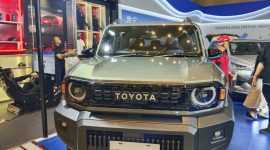TAM memperkenalkan Land Criuser FJ dan Toyota New bZ4X Touring Battery EV  pertama kalinya kepada publik di GIIAS 2026 Bandung. PJ/Mal