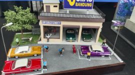 Booth Diecast si ajang pameran otomotive GIIAS Bandung 2026 diserbu pengujung. PJ/Mal